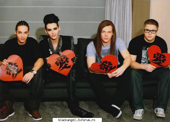 Poze - un ingerash cu cornitze - Tokio Hotel